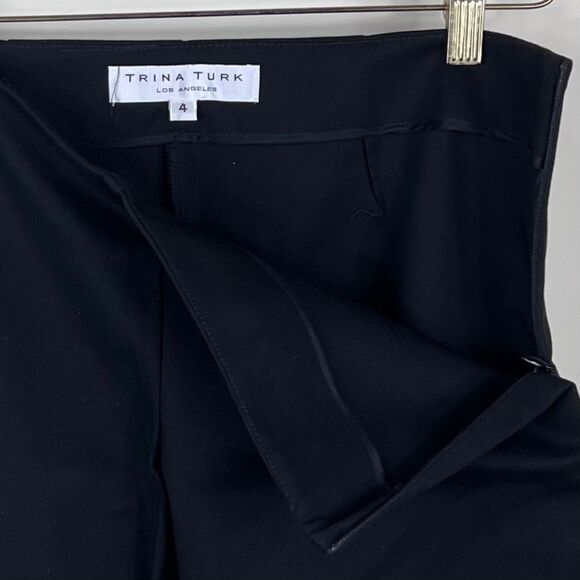 Trina Turk Flat No Waist Cigarette Pant - Picture 7 of 8